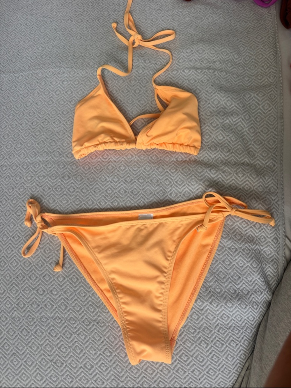 5 Bikini Sets - Pink, Orange, Purple, Brown - Picture 3 of 6